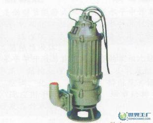 WQD型潜水带刀排污泵 高效排污解决方案